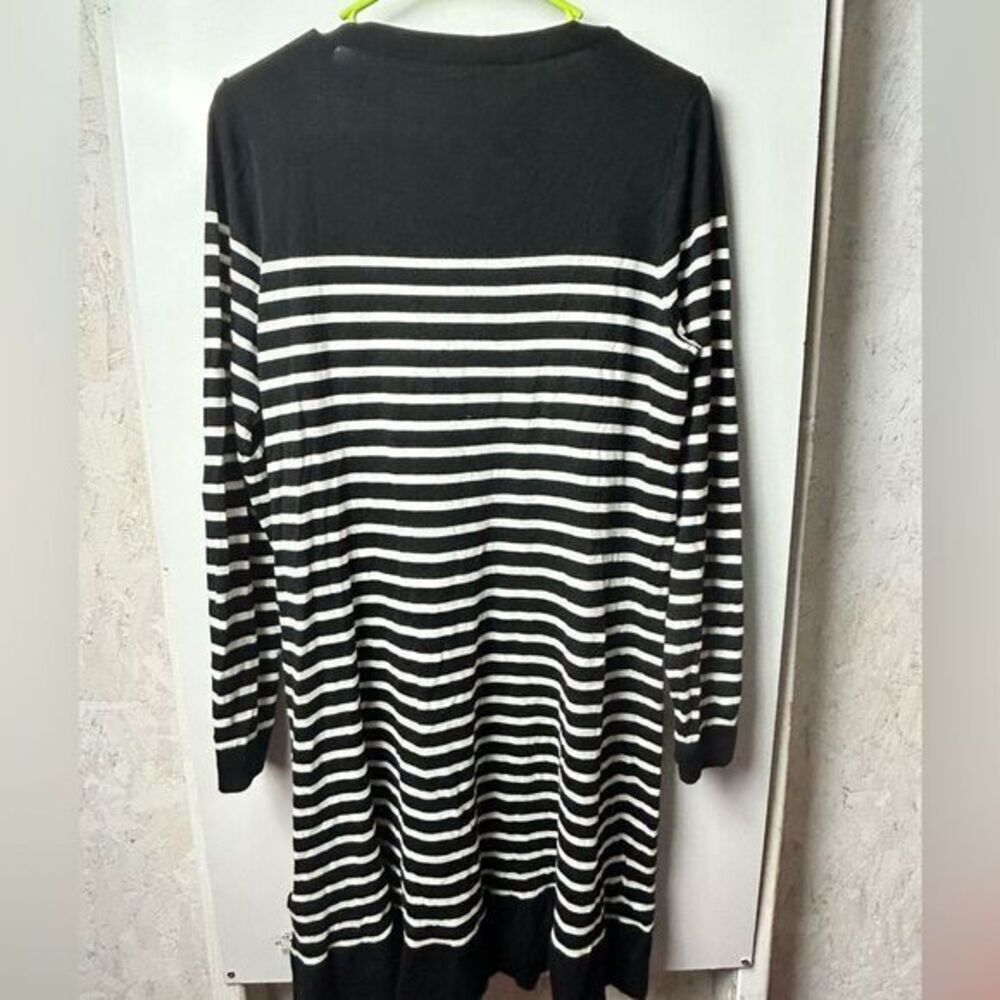 Kate Spade Broome street striped long sleeve sweater dress - Picture 7 of 7